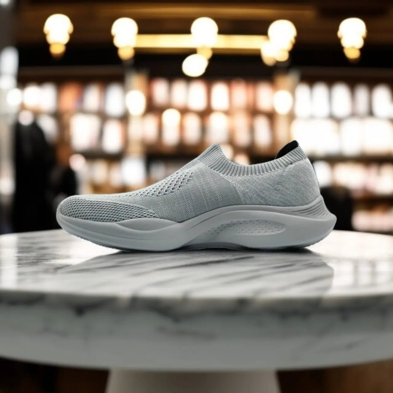 E231541J Walking Shoes White Grey - 213.PEAK