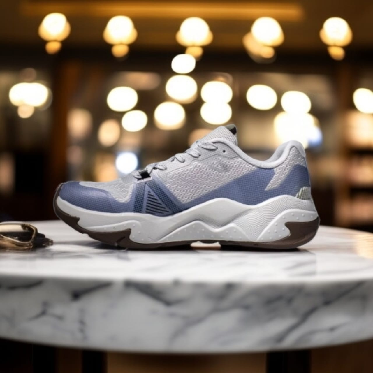 A1EXT52777G-2276 SPORTS SHOES-LT.GREY/PURPLE