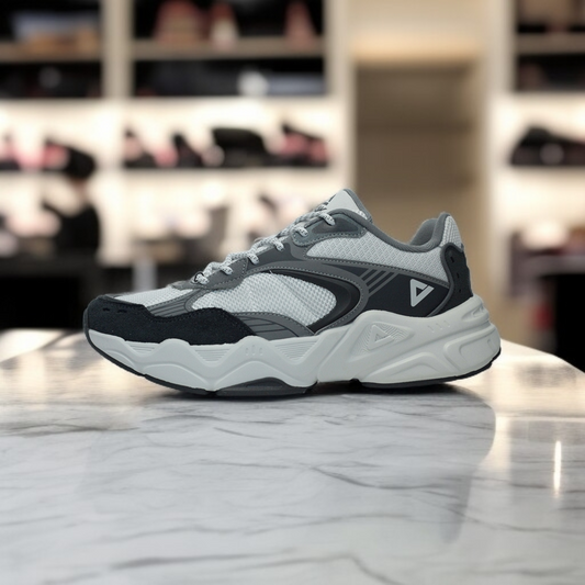 A1ET34147E- SPORTS SHOES- WHITE / MID GREY