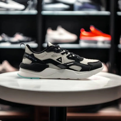 E222177E Retro Casual FOO WHITE/BLACK - 213.PEAK