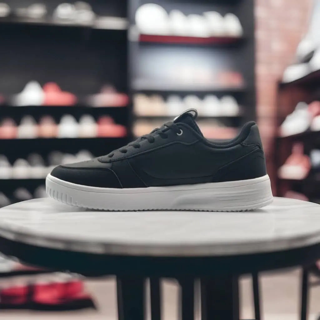 E243417B-2010 CULTURE SHOES BLACK/WHITE - 213.PEAK