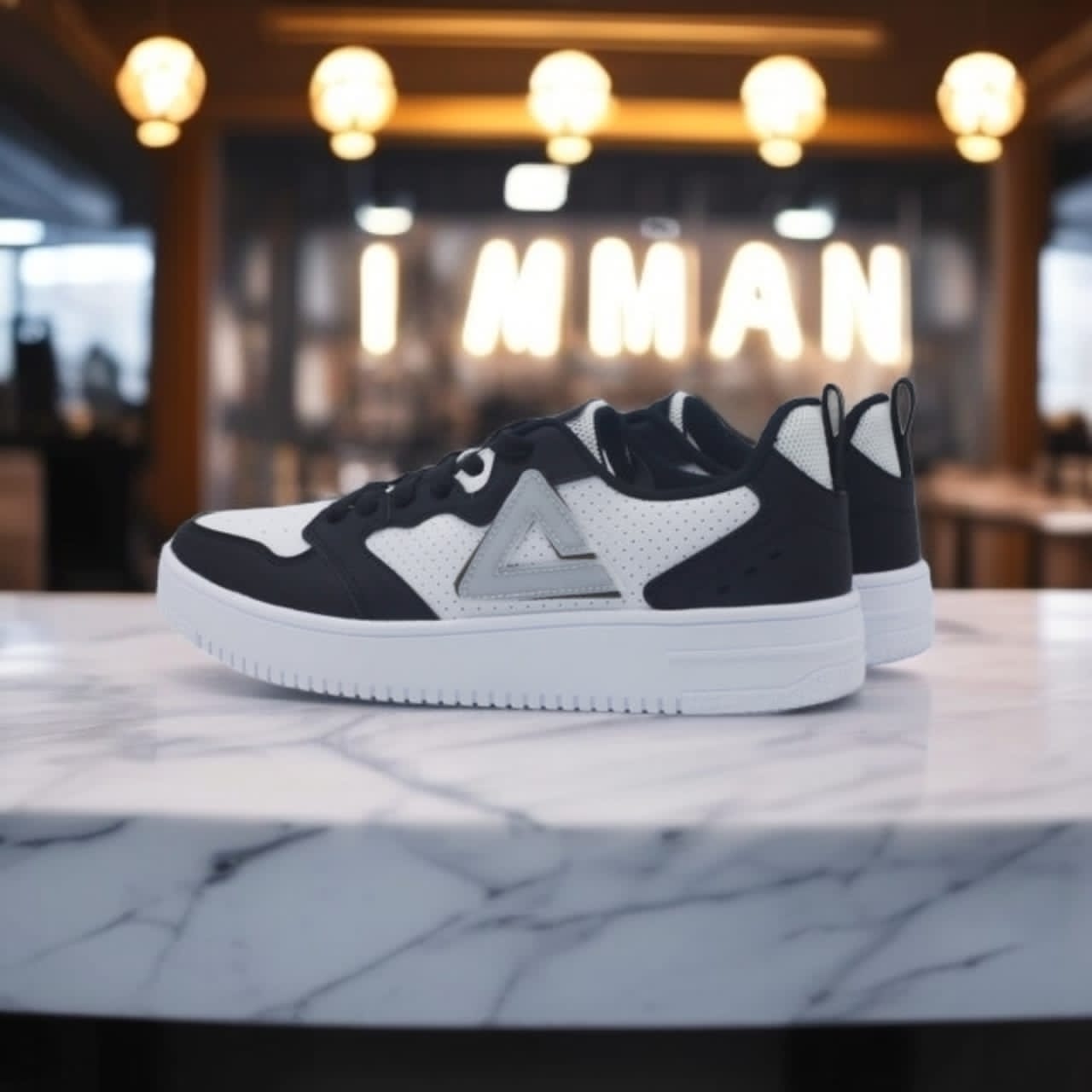 E242447B-1020	CULTURE  SHOES  WHITE/BLACK