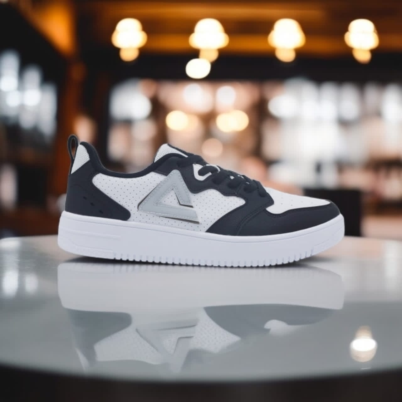 E242447B-1020	CULTURE  SHOES  WHITE/BLACK