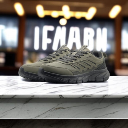 E244287H-00B1 RUNNING  SHOES	 Ash Green