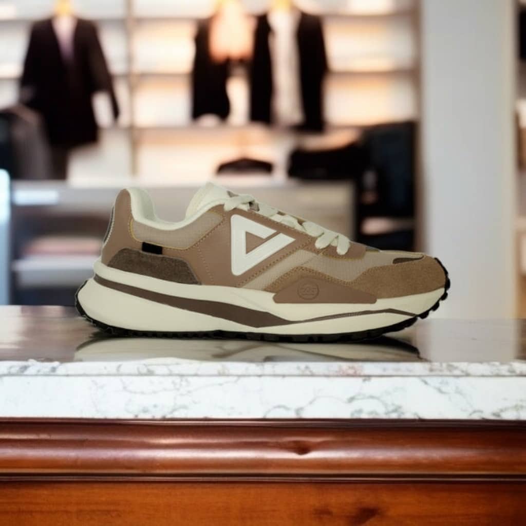 A1ET34387E-00R2	RETRO CASUAL SHOES Toffee Brown / dark coffee