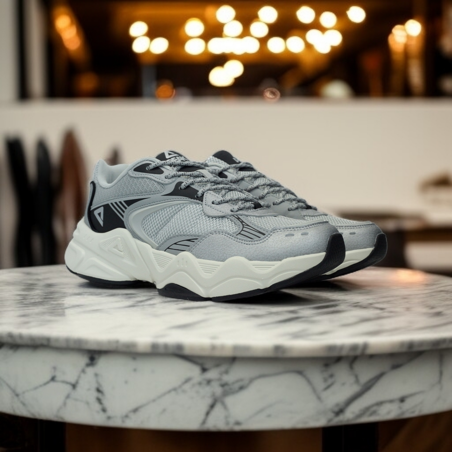 A1ET34147E-  SPORTS SHOES-WHITE /GREY